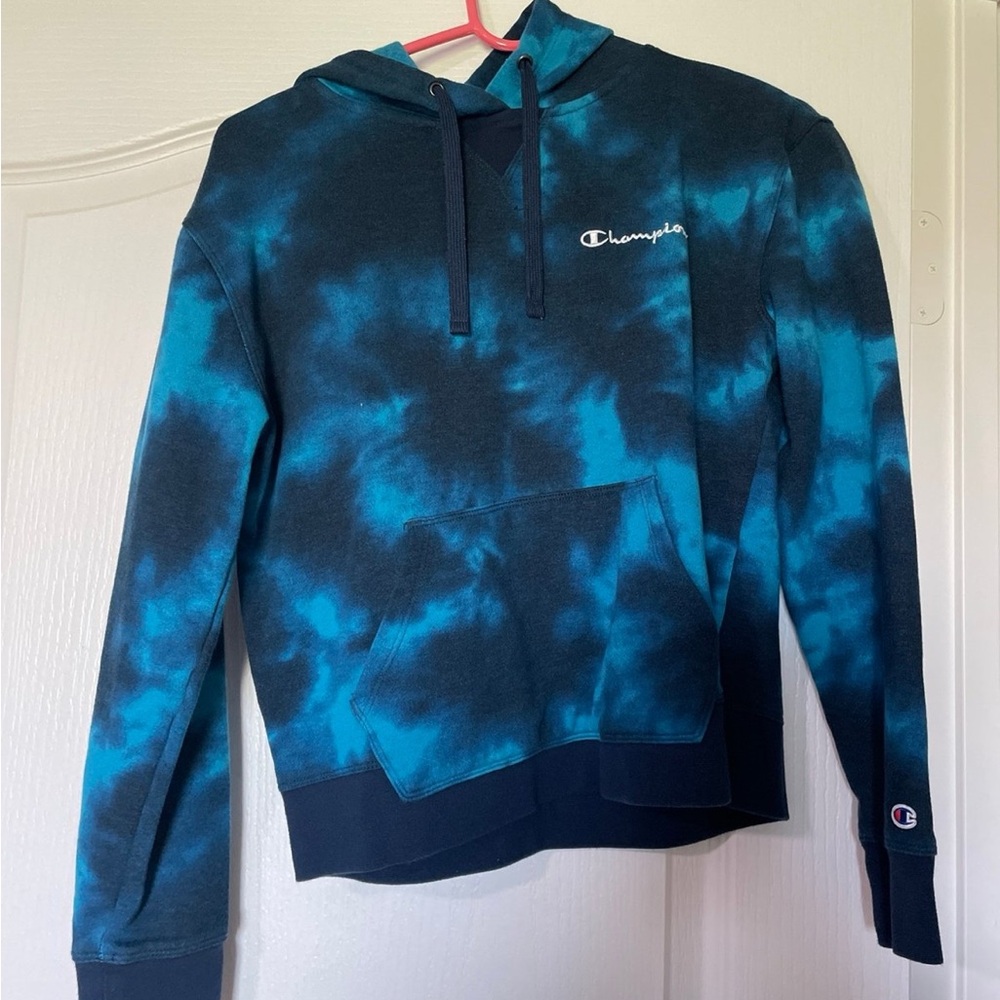 Champion tye dye hoodie